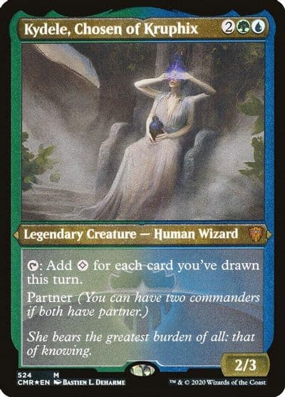 Kydele Chosen of Kruphix Foil Etched Commander Legends Magic card