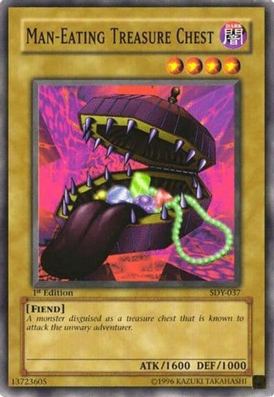 Man Eating Treasure Chest Starter Deck: Yugi Yu-Gi-Oh! card