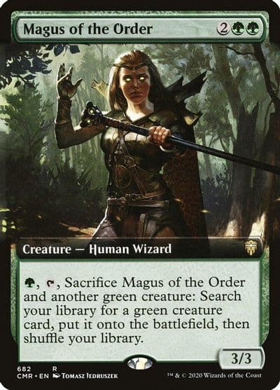 Magus of the Order Extended Art Commander Legends Magic card