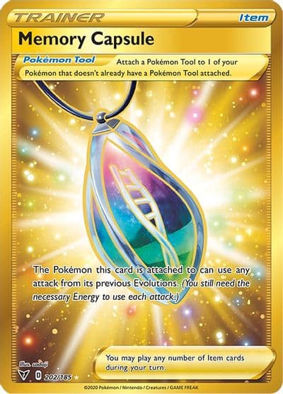 Memory Capsule (Secret) SWSH04: Vivid Voltage Pokemon card