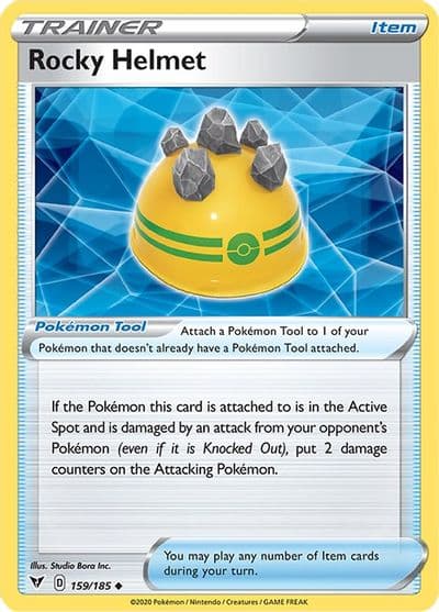 Rocky Helmet SWSH04: Vivid Voltage Pokemon card