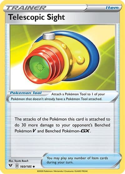Telescopic Sight SWSH04: Vivid Voltage Pokemon card
