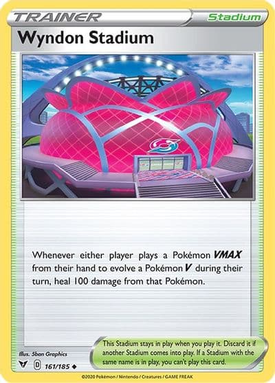 Wyndon Stadium SWSH04: Vivid Voltage Pokemon card