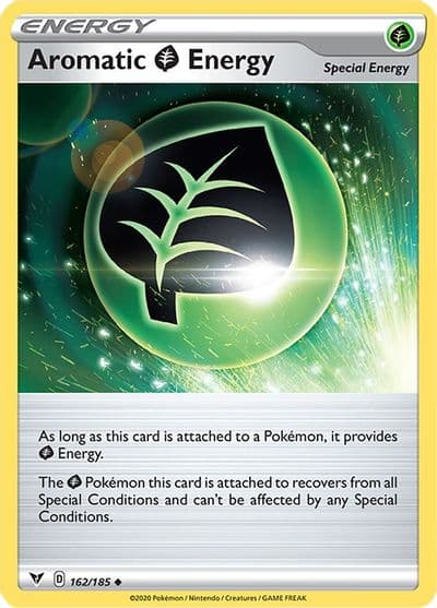 Aromatic Grass Energy SWSH04: Vivid Voltage Pokemon card