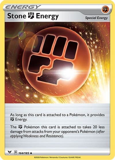 Stone Fighting Energy SWSH04: Vivid Voltage Pokemon card