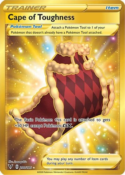Cape of Toughness (Secret) SWSH04: Vivid Voltage Pokemon card