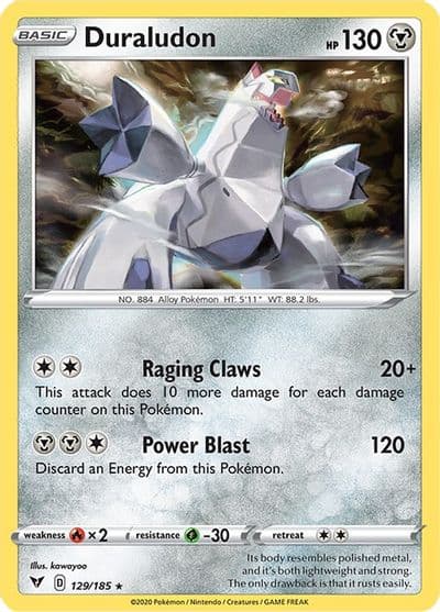 Duraludon SWSH04: Vivid Voltage Pokemon card