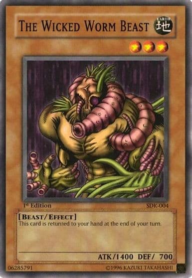 The Wicked Worm Beast Starter Deck: Kaiba Yu-Gi-Oh! card