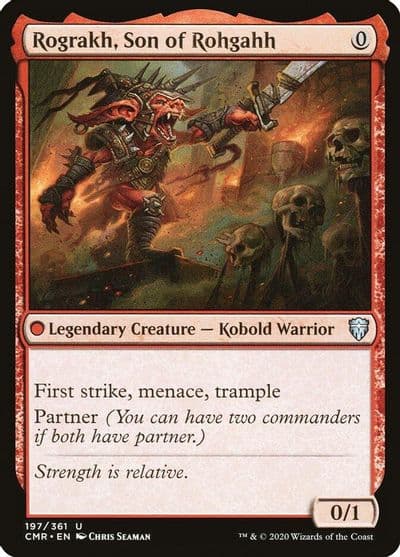 Rograkh Son of Rohgahh Commander Legends Magic card