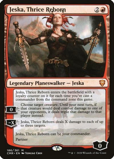 Jeska Thrice Reborn Commander Legends Magic card