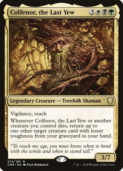 Colfenor the Last Yew Commander Legends Magic card