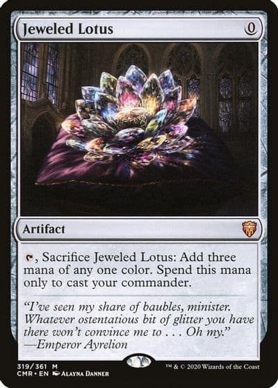 Jeweled Lotus Commander Legends Magic card