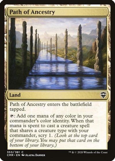 Path of Ancestry Commander Legends Magic card