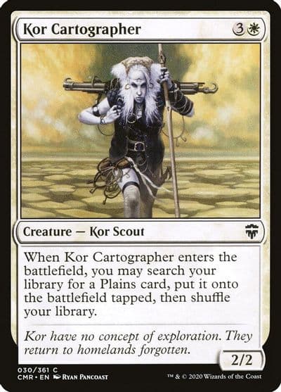 Kor Cartographer 30 Commander Legends Magic card