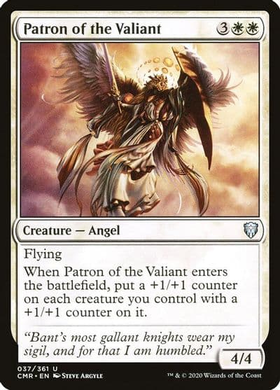 Patron of the Valiant Commander Legends Magic card