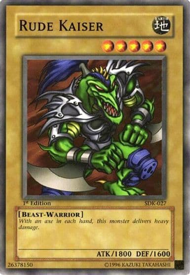Rude Kaiser Starter Deck: Kaiba Yu-Gi-Oh! card