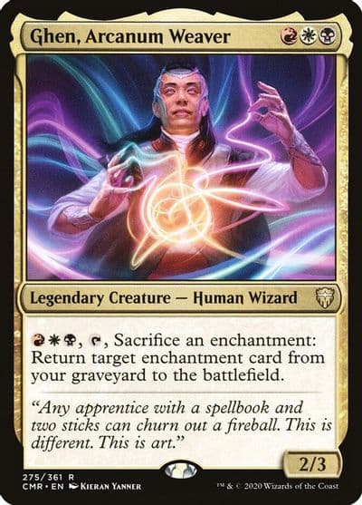 Ghen Arcanum Weaver Commander Legends Magic card