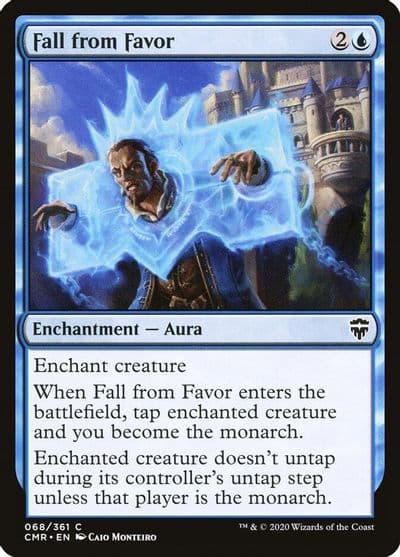 Fall from Favor Commander Legends Magic card