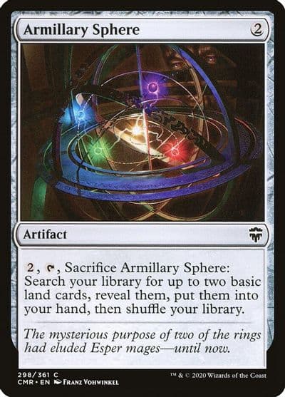 Armillary Sphere Commander Legends Magic card