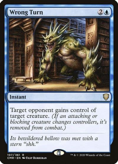 Wrong Turn Commander Legends Magic card