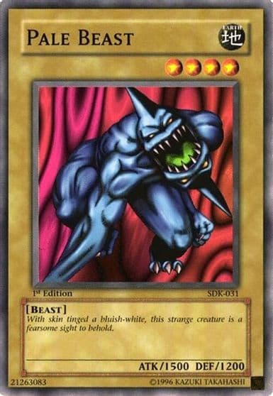 Pale Beast Starter Deck: Kaiba Yu-Gi-Oh! card