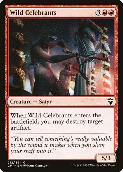 Wild Celebrants Commander Legends Magic card