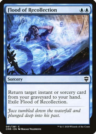 Flood of Recollection Commander Legends Magic card