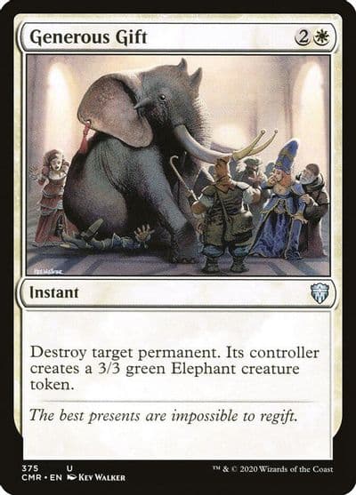 Generous Gift Commander Legends Magic card