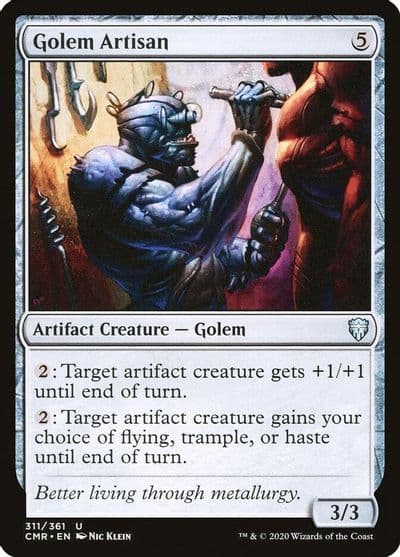 Golem Artisan Commander Legends Magic card