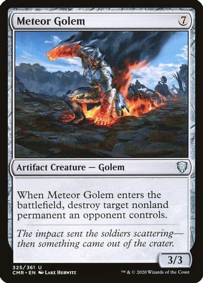 Meteor Golem 325 Commander Legends Magic card