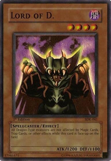 Lord of D Starter Deck: Kaiba Yu-Gi-Oh! card