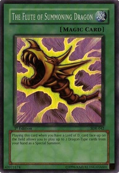 The Flute of Summoning Dragon Starter Deck: Kaiba Yu-Gi-Oh! card