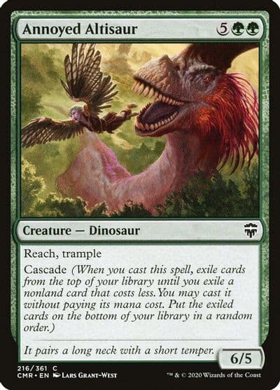 Annoyed Altisaur Commander Legends Magic card