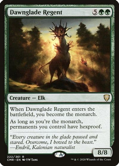 Dawnglade Regent Commander Legends Magic card