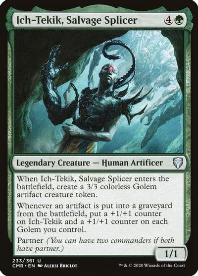 Ich Tekik Salvage Splicer Commander Legends Magic card