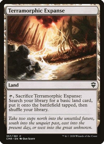 Terramorphic Expanse 357 Commander Legends Magic card