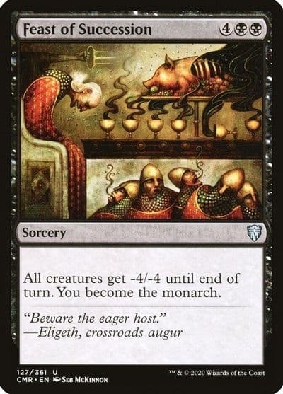 Feast of Succession Commander Legends Magic card