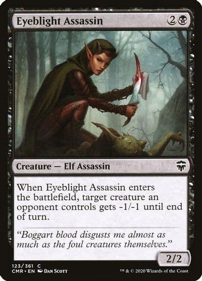 Eyeblight Assassin Commander Legends Magic card