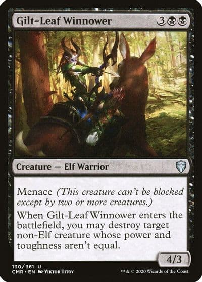 Gilt Leaf Winnower Commander Legends Magic card