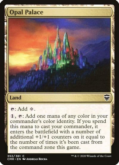 Opal Palace Commander Legends Magic card