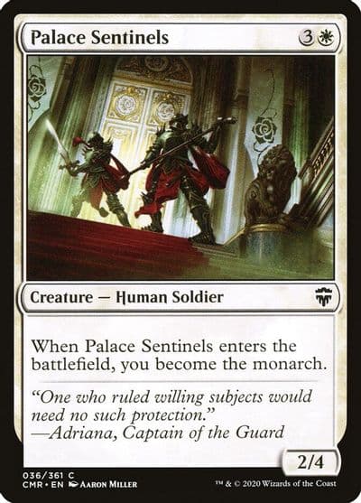 Palace Sentinels Commander Legends Magic card