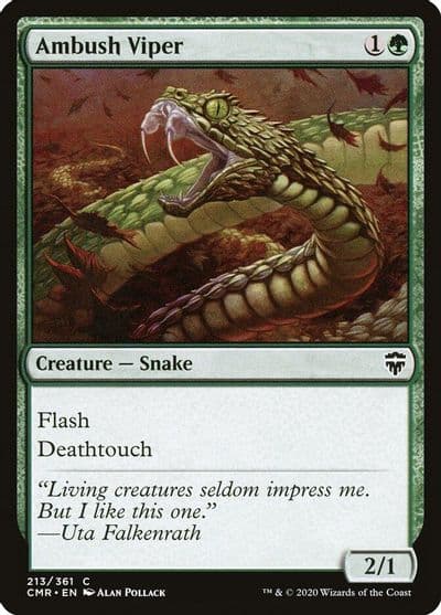 Ambush Viper Commander Legends Magic card