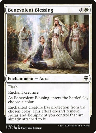 Benevolent Blessing Commander Legends Magic card