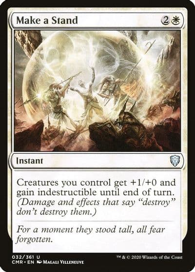 Make a Stand Commander Legends Magic card