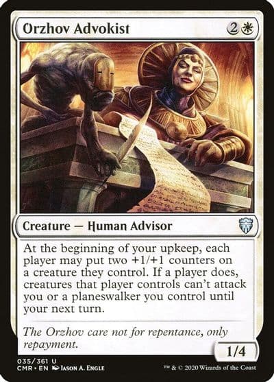 Orzhov Advokist Commander Legends Magic card