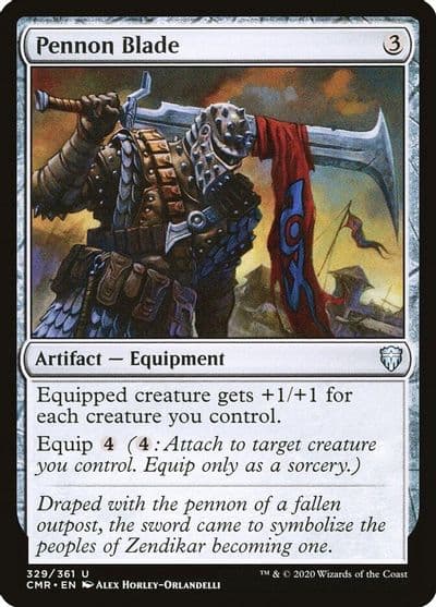 Pennon Blade Commander Legends Magic card