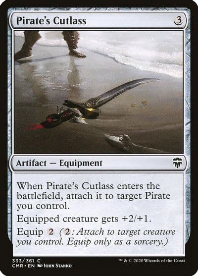 Pirates Cutlass Commander Legends Magic card