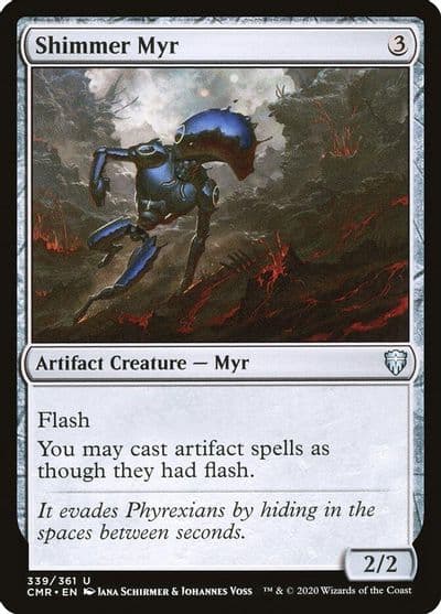 Shimmer Myr Commander Legends Magic card