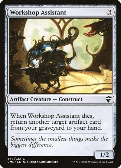 Workshop Assistant Commander Legends Magic card