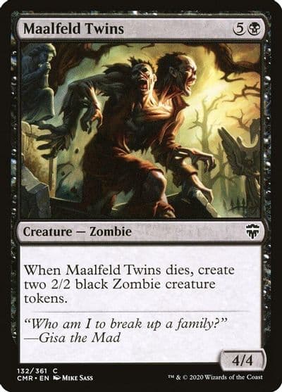 Maalfeld Twins Commander Legends Magic card